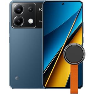 Xiaomi POCO X6 5G - Smartphone 8+256GB, Schermo Amoled 6.67 120HZ 1.5K, Snapdragon 7s Gen 2, Tripla fotocamera fino a 64 MP, 5100mAh, Grayish Blue (Versione IT)