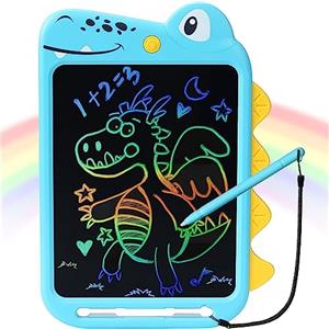 NOBES Regalo Giochi Bambini 2 3 4 5 6 7 8 Anni, Tavoletta Grafica LCD Scrittura 10 Pollice Giocattoli Educativi, Lavagna Magnetica per Ragazz Natale (Blu)