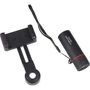 WATIIFUFU 1 Set monocolo per il birdwatching telescopio portatile night vision sorveglianza monoculare telescopio a tubo singolo mini telescopio visori notturni monoculare all'aperto Black