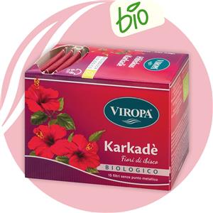 Viropa Karkadè BIO Tisana Con 15 Filtri