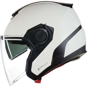 Nolan Casco Moto Jet Nolan N40-5 06 CLASSICO 305 Bianco Metal