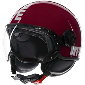 Momo design Casco Moto Jet Momo Design FGTR CLASSIC Candy Porpora Bianco