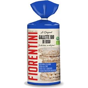 Fiorentini Gallette di Riso Bio 120g - Basso contenuto di grassi, senza glutine, solo 29 kcal a galletta