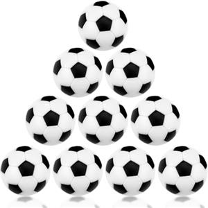 Hawdows 10PCS Palline Biliardino da 36 mm Alta Qualità e Silenziose, Calcio Balilla Professionale, Perfette per Biliardino