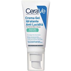 CeraVe Crema Gel Idratante Anti-Lucidità 50ml - Effetto Mat per Pelli Grasse e Miste con Ceramidi e Acido Ialuronico