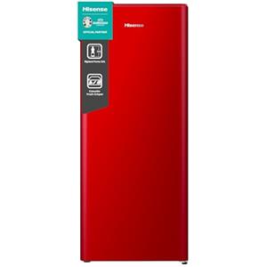 Hisense MUR52169RE Frigorifero Monoporta Comscomparto Congelatore, 165 L, Rosso