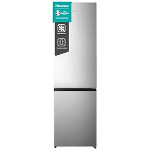 Hisense MC60331IE Frigorifero Combinato, Libera installazione, Total No frost, Ventilazione MultiFlow, Doppia porta reversibile, Inox, Altezza 200 cm, Capacità netta 336 litri, Controllo Touch