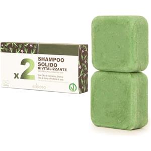 Enooso - Shampoo solido bio Anticaduta, Rinforzante con Olio di Rosmarino per capelli diluito con Olio di Ricino Purificante, Shampoo Crescita Capelli Grassi 100% Shampoo solido Naturale Vegano