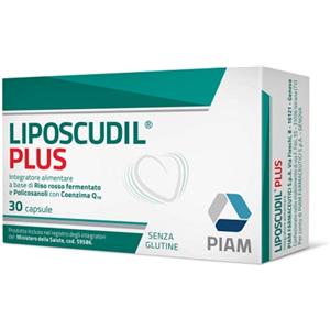 PIAM FARMACEUTICI SPA Liposcudil Plus Integratore Contro Colesterolo 30 Capsule