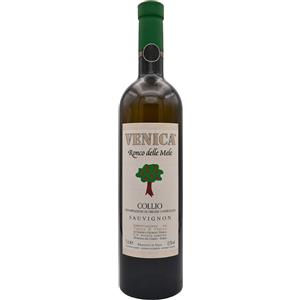 Venica Sauvignon Ronco delle Mele 2023 - Vino Bianco Fermo Collio DOC, 75 cl, Elegante e Minerale