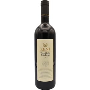 Zeni Teroldego Rotaliano Lealbere - Vino Rosso Rubino 2022/2024, 75 cl con sentori di frutti di bosco