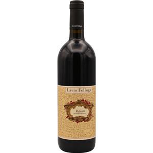Livio Felluga Refosco dal Peduncolo Rosso DOC 2020 - Vino Rosso Rubino Intenso con Note di Frutta Rossa e Spezie