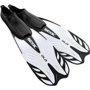 Seac Ala, Pinne da Snorkeling a Scarpetta Chiusa per Adulti e Bambini, dal 28 al 64, blu, 44/45