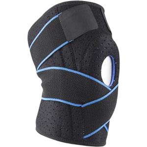 VQEOEOT Tutore Ginocchio con Stabilizzatori Laterali Ginocchiera Ortopedica Rotulea Regolabile Supporto Sportiva Neoprene per Legamenti Rotula, Supporto Menisco Legamenti Crociati
