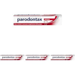 Parodontax Dentifricio Original per Gengive Sane e denti Forti, 75ml (Confezione da 4)