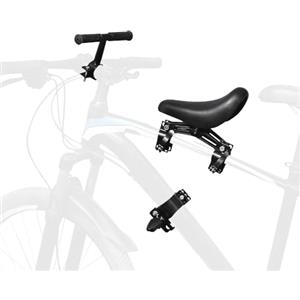 AVCXEC Bike Seggiolini Anteriori per Bambini, Seggiolino per Bici da Mountain Bike con Manubrio e Pedali Seggiolino per Mountain Bike Sedile Anteriore per Bicicletta per Bambini per Tutti Gli Adulti MTB