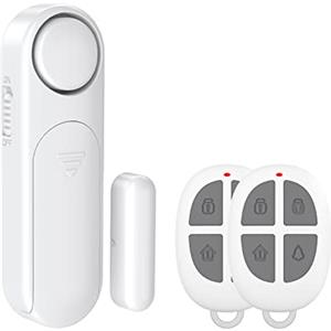 SECRUI Sensore Porta, Allarme Finestra e Porta 120dB Sensore di allarme porta con 2 telecomando Magnetico Allarme Casa Senza Fili per Antifurto Sistema Sensori di Sicurezza Domestica per Negozi