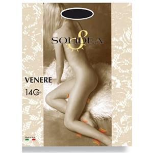 SOLIDEA Venere 140 Collant Cammello 140 Den Tutto Nudo con Compressione Graduata