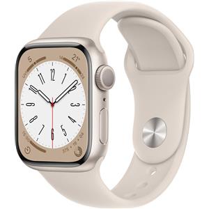 Apple Watch Series 8 Alluminio 41 mm (2022) | GPS | Galassia | Cinturino Sport Galassia M/L