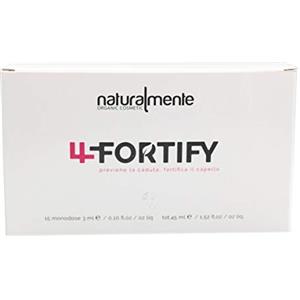 Naturalmente Fortify Trattamento, Prevenzione Anticaduta, Fortifica Capello, Fiale 15 x 3 ml