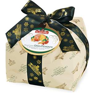 ALBERTENGO PANETTONE GRAN PIEMONTE AL MOSCATO CON GLASSA SENZA SCORZE DI AGRUMI 1 KG