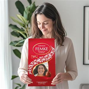 your surprise XL Scatola regalo personalizzata Lindt Chocolate - personalizzabile con foto, nome e messaggio - 500 g di cioccolatini Lindor, ideale per compleanni, feste e occasioni speciali (1 KG Lindt)
