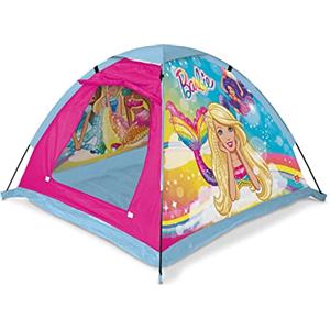 Mondo Toys - Garden Tent Tenda da giardino Barbie - casetta dei Giochi per Interni ed esterni per bambini e bambine - Tenda regalo portatile per bambini sacca di trasporto INCLUSA - 28517