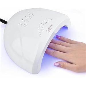 Lo Stock Perfetto® Fornetto Lampada Unghie UV A Led Da 48w Per Ricostruzioni Unghie Mani E Piedi Fornetto Nail Art