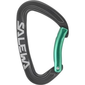 Salewa Ortles Bent Carabiner - Moschettone Leggero e Robusto per Arrampicata Sportiva e Alpinismo