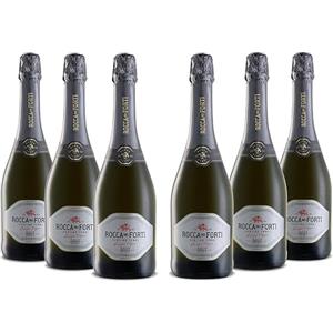 Rocca dei Forti Spumante Brut - Pacco da 6 x 750 ml