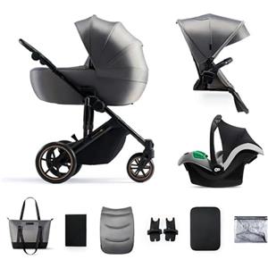 kk Kinderkraft Trio Prime 2 Pro I-SIze Grey Kinderkraft