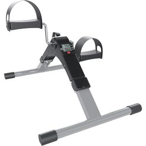 Bricozone Mini Cyclette Pedaliera Riabilitazione Dispositivo Pieghevole Per Anziani Bike Bicicletta Schermo Display LCD Ginnastica Passiva Esercizio Fitness Gambe Braccia Da Tavolo Scrivania Pedali Antiscivolo