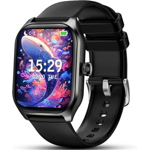 Smooce Smartwatch Bambini, Smartwatch per Bambini con chiamata SOS Fitness Tracker monitor del sonno giochi musica fotocamera sveglia telefono Bluetooth, Regalo per ragazzi ragazze