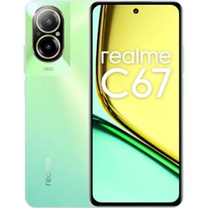 realme C67 smartphone 4G, 6+128GB, Fotocamera da 108MP con Zoom 3X In-sensor, Processore Snapdragon 685 6nm, Ultra sottile con uno spessore di 7,59 mm, Batteria massiva da 5000 mAh, Sunny Oasis