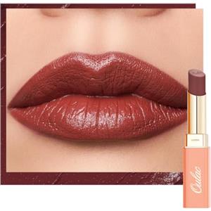 Oulac Opaco Rossetto Colore Intenso - Marrone Arancio Idratante Nutriente Rossetti, Formula Cremosa, Effetto Satin Opaco, Lunga Durata, Rossetti a Copertura Totale, Vegano, 4g SG14 Blair