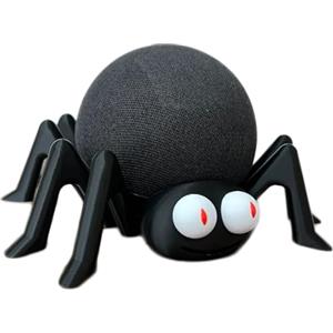 Generico Per Alexa Echo Dot 4th / 5th Gen Altoparlante intelligente Supporto carino, Altoparlante Bluetooth Halloween Supporto a forma di ragno Amplificatore Stander decorativo Decorazione (Occhi rossi)