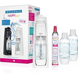 Happy Frizz GASATORE Mio Bianco Opaco - MEGAPACK - (gasatore + 3 Bottiglie Bianche)