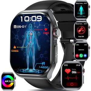 YYKY Smartwatch ECG+HRV uomo donna,2.04