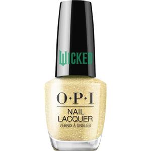 OPI x Wicked Oz-Mazing - Smalto per Unghie Giallo Morbido con Riflessi Dorati, Edizione Limitata, 15ml