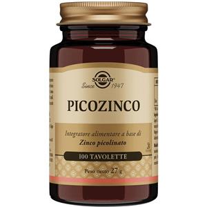 SOLGAR IT. MULTINUTRIENT SpA Solgar Picozinco 100 Tavolette