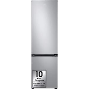 SAMSUNG FRIGORIFERO COMBINATO SAMSUNG RB38C607AS9/EF, Capacità netta totale 387 l, Rumorosità: 35 dB(A), LAN wireless, 5 ripiani, Dimensioni: L 59,5 cm A 203 P 65,8 cm, Metal Inox, Classe
