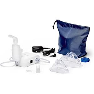 OMRON C803 aerosol bambini e adulti a compressore, Nebulizzatore compatto, leggero e facile da usare, Macchina aerosol adulti per il trattamento di tosse e raffreddore, bronchite, asma e altro