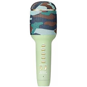 ELLENNE MICROFONO KARAOKE BLUETOOTH CASSA SPEAKER CAMBIA VOCE WS90 MILITAR | ELLENNE MICROFONO KARAOKE BLUETOOTH CON CASSA SPEAKER ALTOPARLANTE - CAMBIA VOCE DUAL WIRELESS KARAOKE WS900 VERDE MILITARE