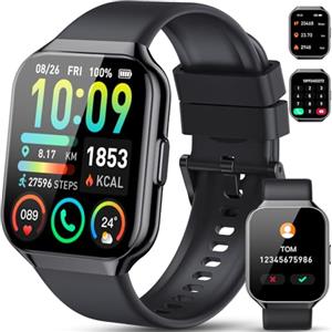 Gerafame Smartwatch Uomo Donna, 1.96