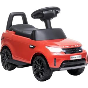 AIYAPLAY 2 in 1 Macchina Elettrica per Bambini 6V con Licenza Land Rover, Auto Elettrica per Bambini con Musica, Usb e MP3, Velocità 3km/h, Età 18 Mesi-5 Anni, 65x43x40 cm, Rosso
