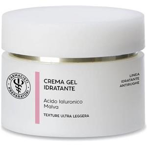 Unifarco Cremagel Idratante Malva 50ml - Crema Gel Ultra Leggera con Acido Ialuronico per Pelli Normali e Miste