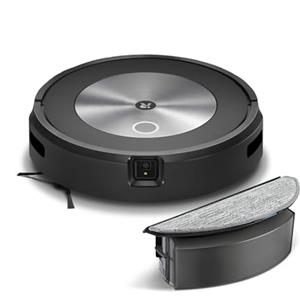 iRobot Roomba Combo j5, Robot Aspirapolvere Lavapavimenti, Mappatura Intelligente, Wi-Fi, Rilevamento Ostacoli, 2 Spazzole in Gomma Multi-Superficie, Programmabile con App e Assistente Vocale, Bronzo