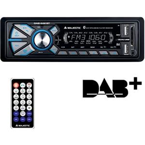 Majestic Autoradio Majestic SD-442 DAB+ BT/RDS/2xUSB/AUX Nero [110442]