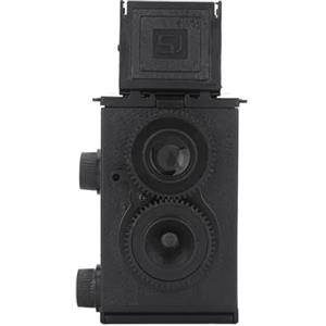 Gungtj Fotocamera a pellicola vintage, fotocamera classica TLR da 35 mm, attrezzatura fotografica riutilizzabile, leggeri per fotocamera doppia reflex, attrezzatura fotografica in stile retrò per