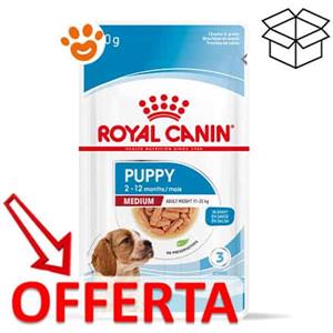 Royal Canin Medium Puppy - Cibo Umido per Cuccioli di Taglia Media (11-25 kg) - 140 g